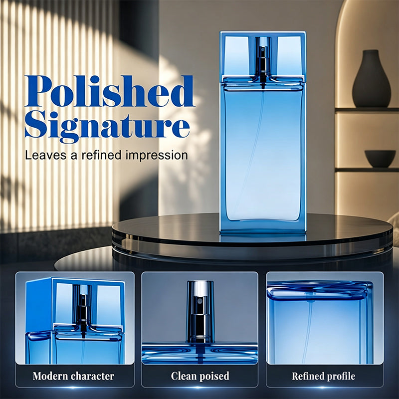 Eau de Parfum pour homme 90 ml | Spray longue durée parfum agrumes frais et aquatique | Parfum de luxe arabe pour lui | Meilleur parfum cadeau pour homme |