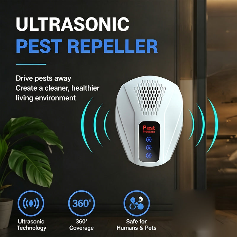 Répulsif de souris silencieux à ultrasons à 360°