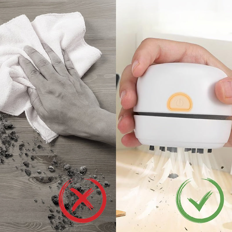 Mini aspirateur de bureau portable