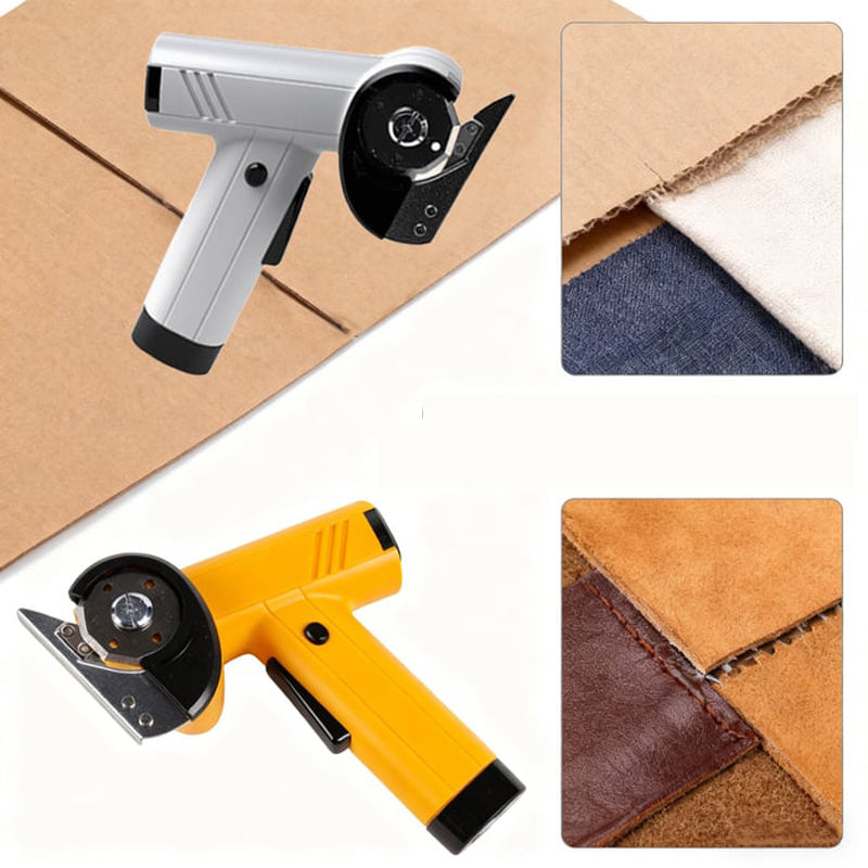 Ciseaux électriques sans fil polyvalents – Coupez le carton, le tissu, le cuir, la moquette et le plastique | Rechargeables