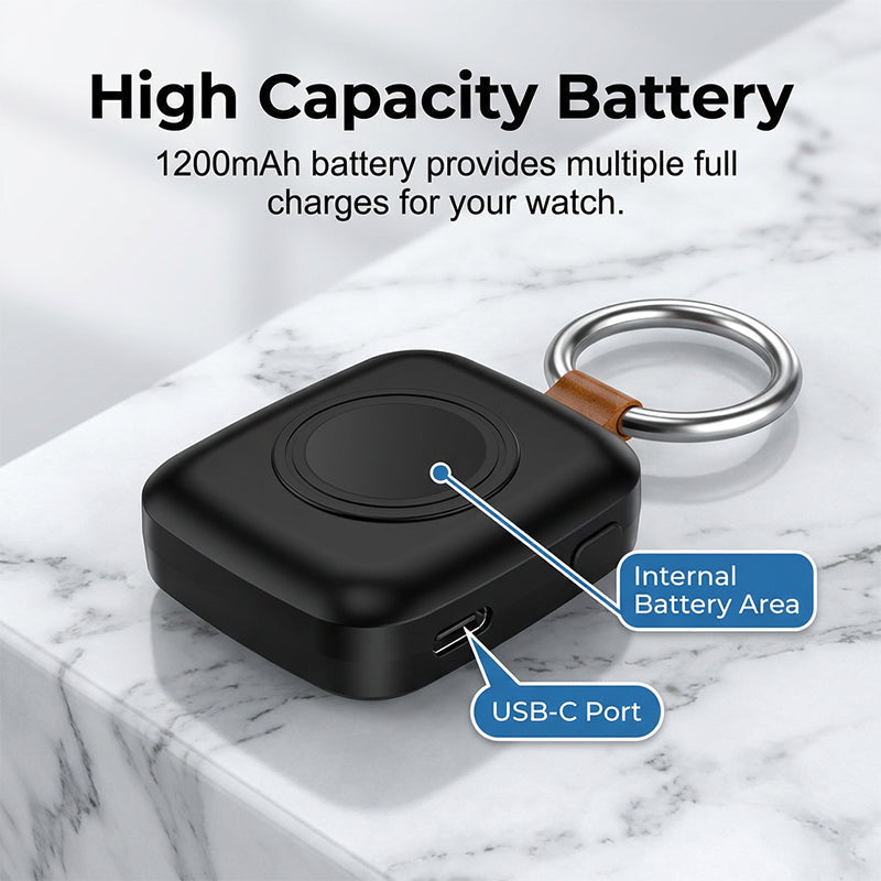 Chargeur porte-clés portable pour montres connectées