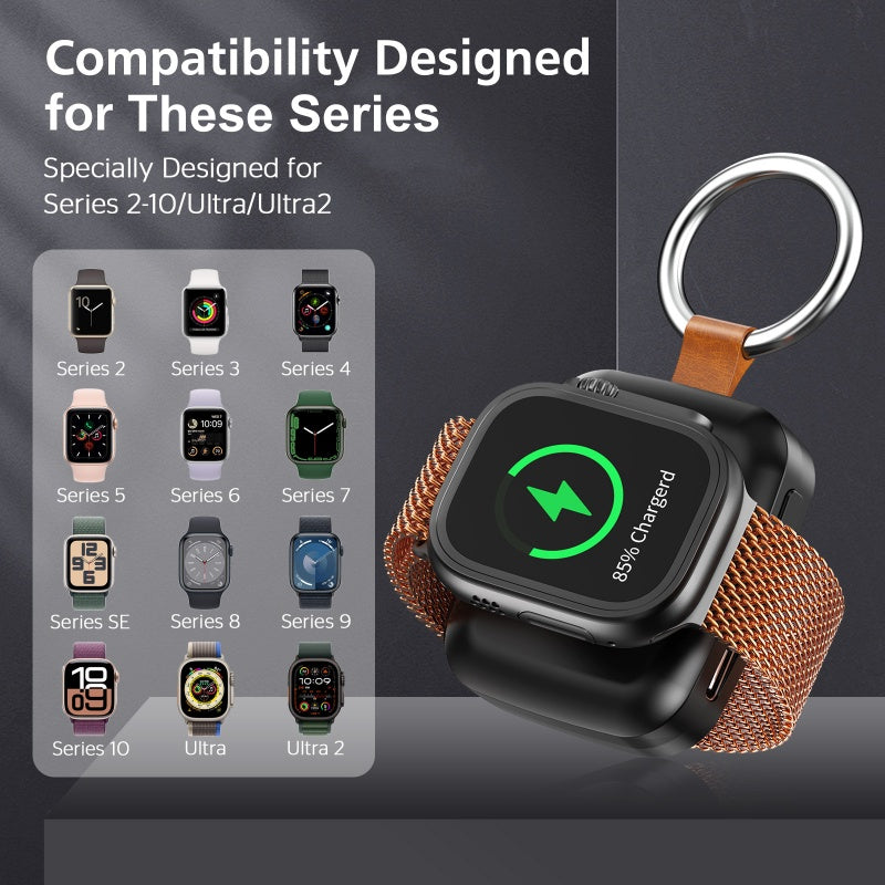 Chargeur porte-clés portable pour montres connectées