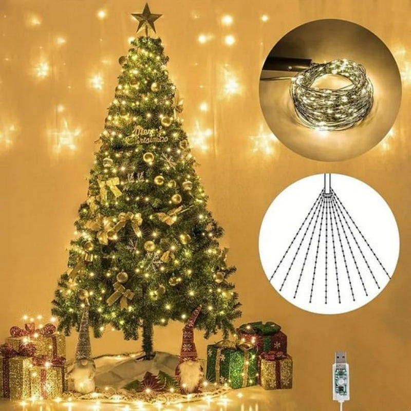 Guirlande lumineuse LED effet lucioles