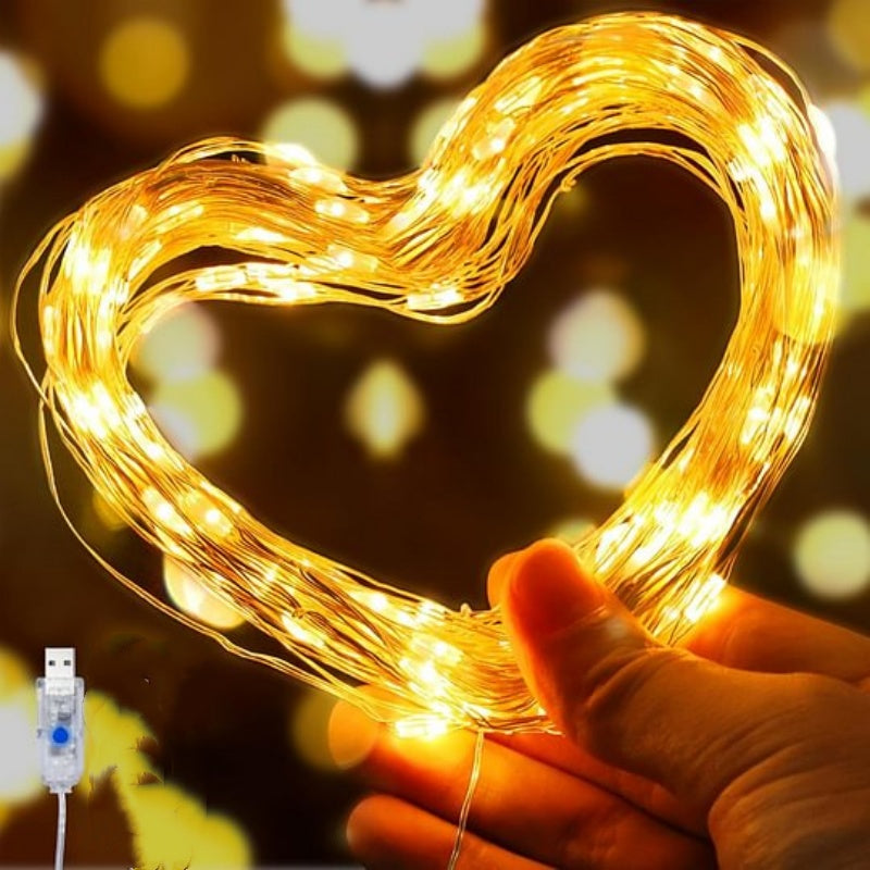 Guirlande lumineuse LED effet lucioles