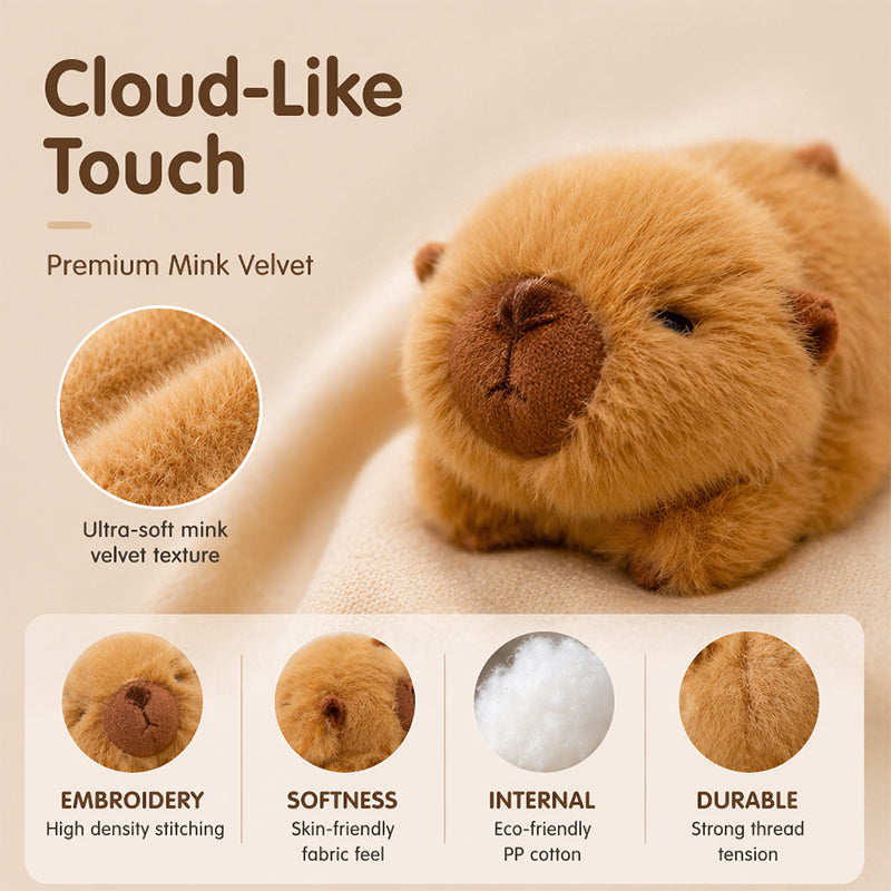 MAINTENANT ! Adorable aimant de réfrigérateur en peluche – Velours de vison premium, aimant caché, parfait pour réfrigérateur, ordinateur portable et sacs