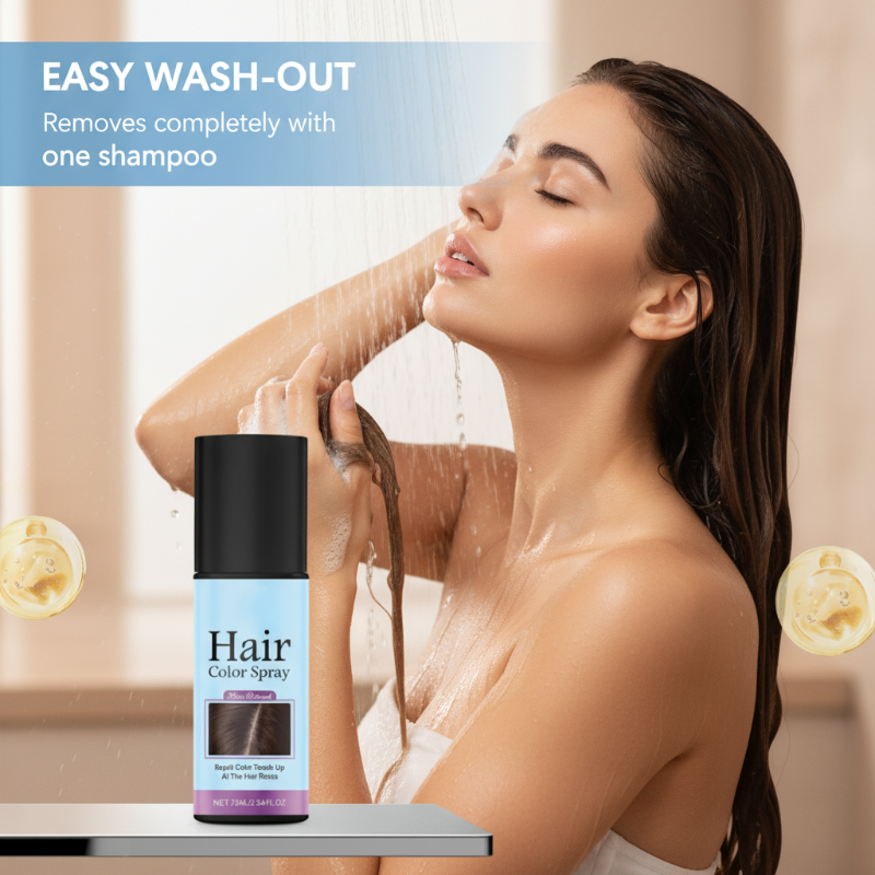 Spray correcteur de racines temporaire