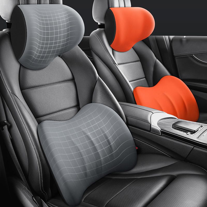 Appuie-tête et coussin lombaire ergonomiques pour siège de voiture
