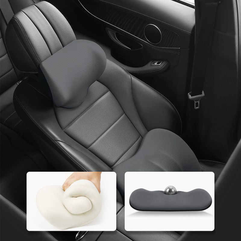Appuie-tête et coussin lombaire ergonomiques pour siège de voiture
