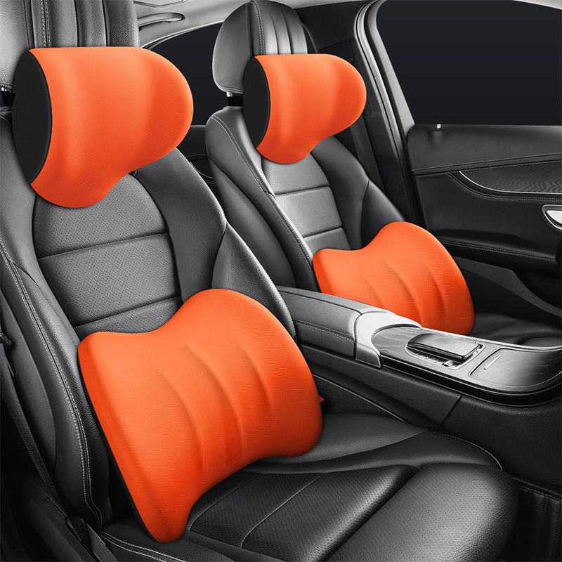 Appuie-tête et coussin lombaire ergonomiques pour siège de voiture