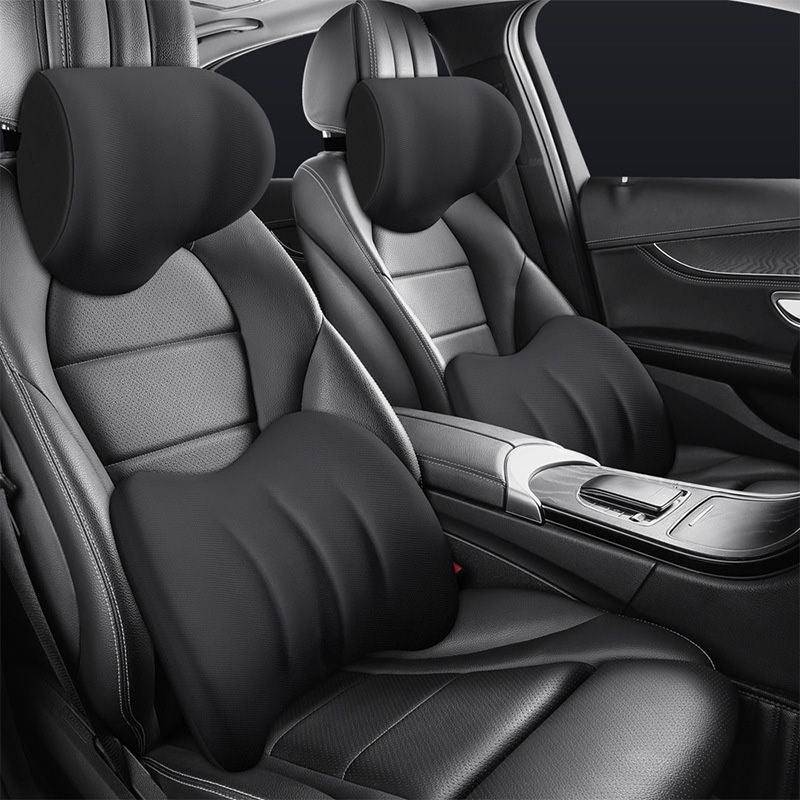 Appuie-tête et coussin lombaire ergonomiques pour siège de voiture