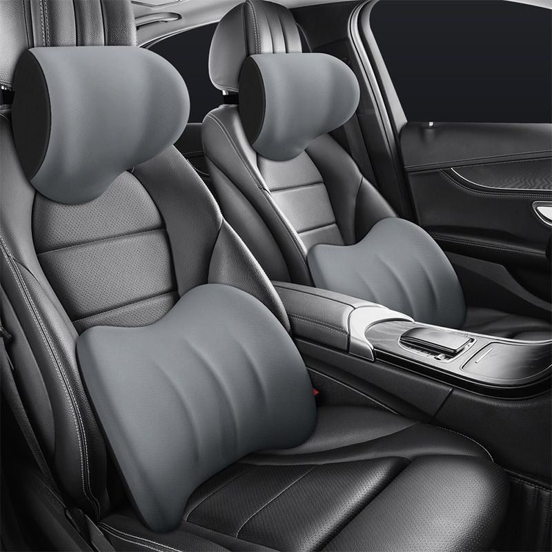 Appuie-tête et coussin lombaire ergonomiques pour siège de voiture