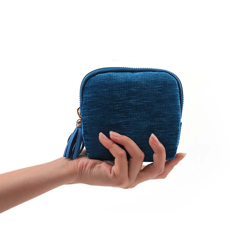 Mini Sac de Voyage à Bijoux avec Fermeture Éclair – Compact, Portable & Idéal pour Bagues, Boucles d'Oreilles & Colliers