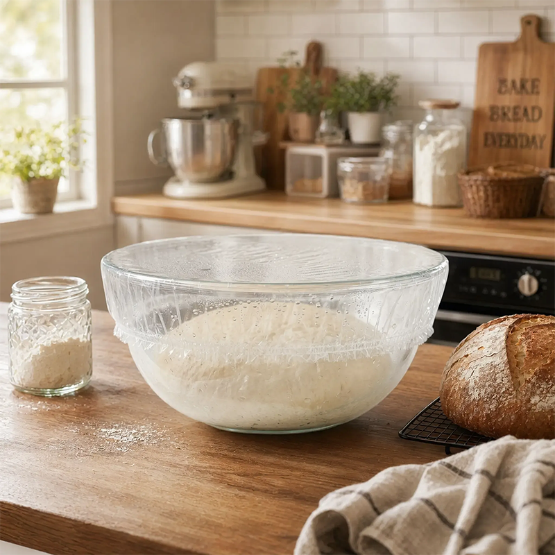 Couvercles extensibles jetables pour bols – Gardez les aliments frais et protégés facilement