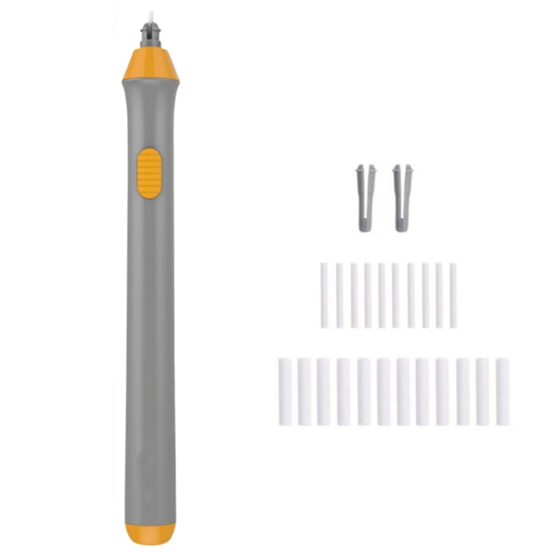 Gomme électrique pour croquis avec deux tailles d'embouts