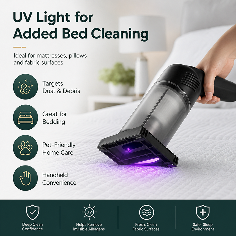 Aspirateur à matelas portatif sans fil