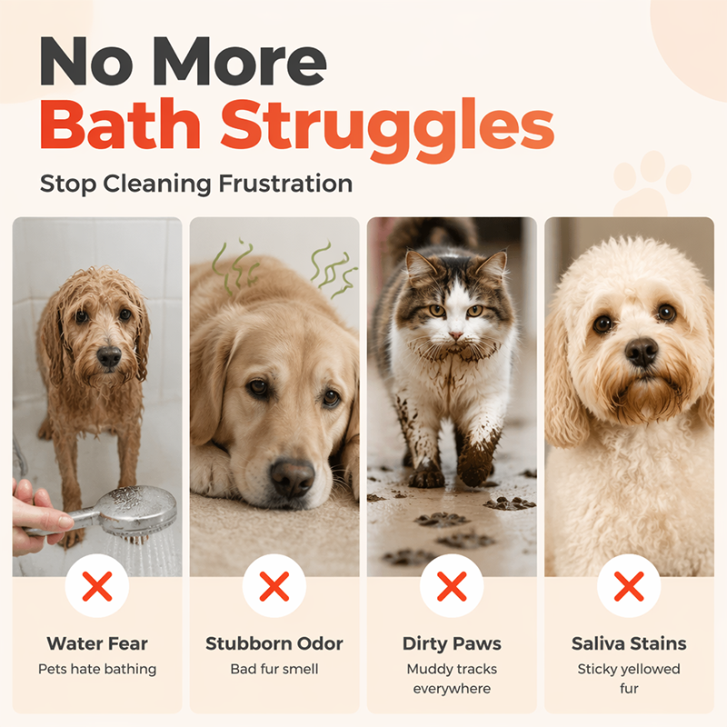 Vaporisateur nettoyant doux pour animaux à l'eau ionisée