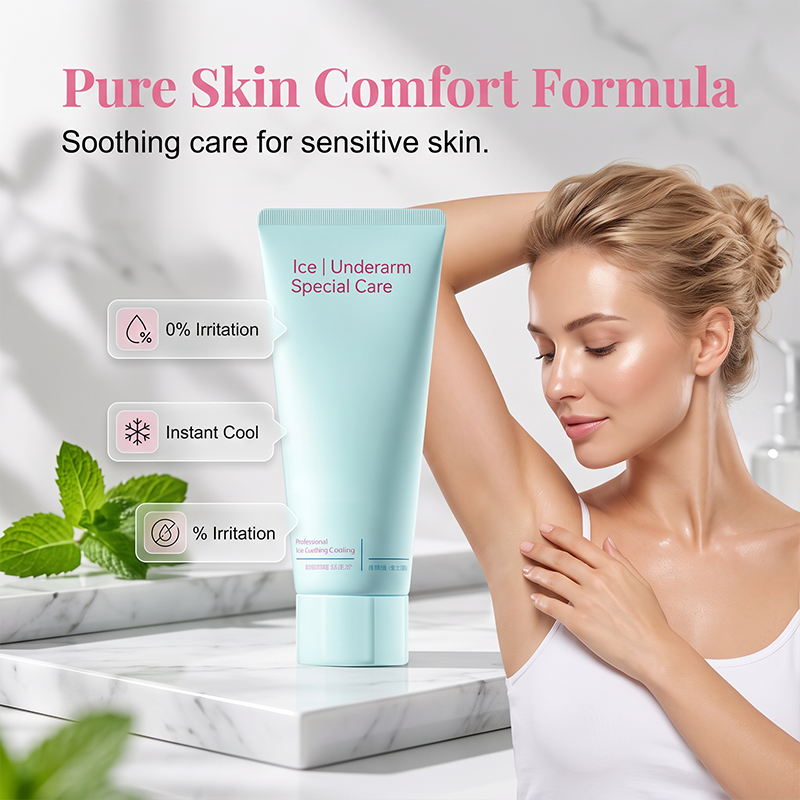 Crème dépilatoire douce pour hommes et femmes – 5-10 min, apaisante, peaux sensibles