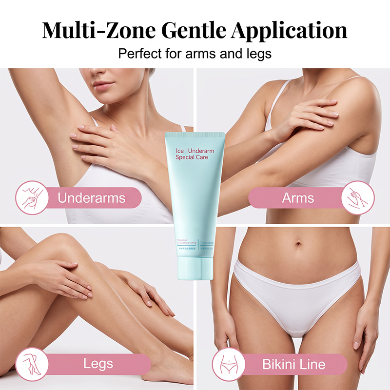 Crème dépilatoire douce pour hommes et femmes – 5-10 min, apaisante, peaux sensibles