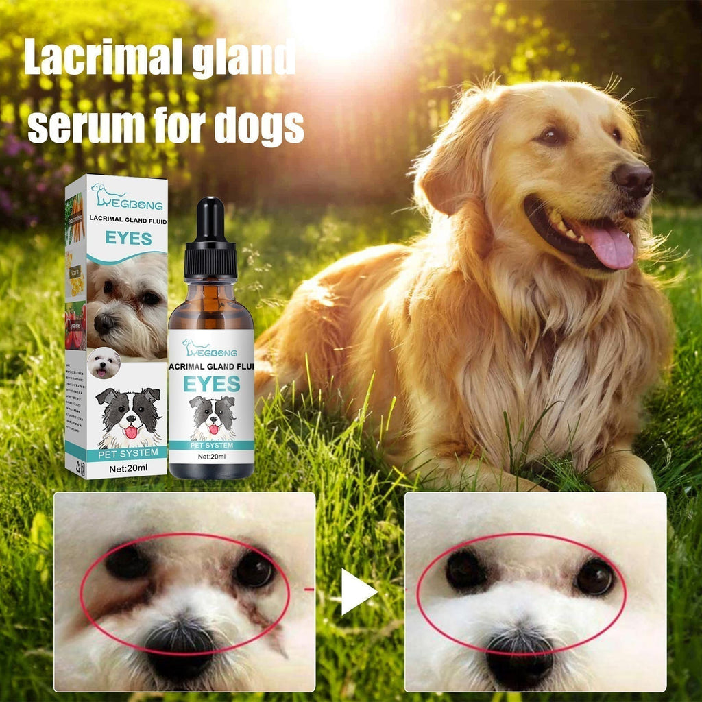 Nettoyant et gouttes pour les yeux des animaux de compagnie – Formule douce au pH équilibré, sans danger pour les chiens et les chats. Apaise les rougeurs, élimine les taches de larmes et la saleté quotidienne. Sans peroxyde !