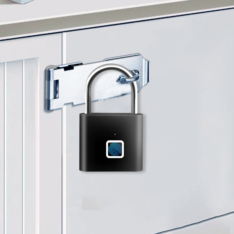 Cadenas intelligent antivol à empreinte digitale