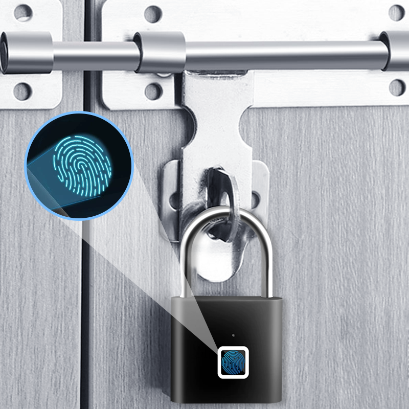Cadenas intelligent antivol à empreinte digitale