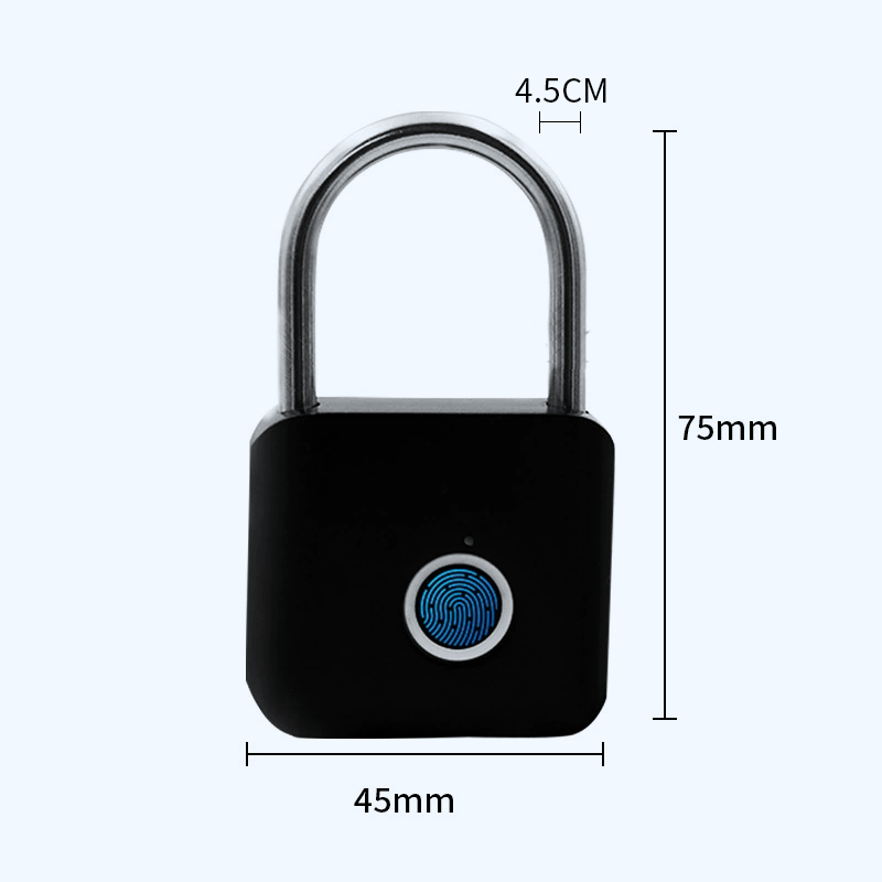 Cadenas intelligent antivol à empreinte digitale