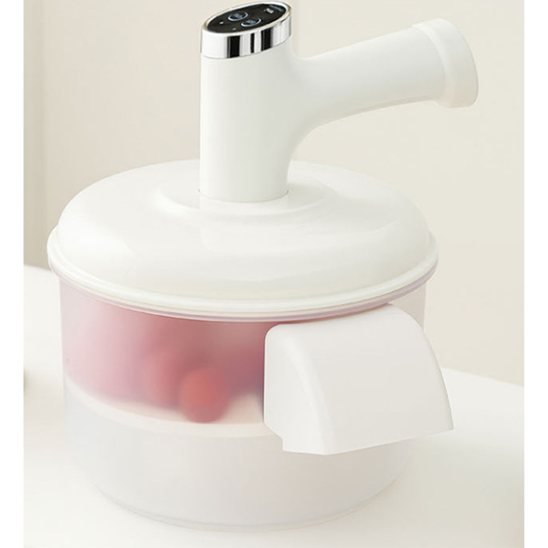 Éplucheur et mixeur de fruits électrique – 2 en 1, rechargeable par USB, commande à une touche, épluchage en 10 secondes