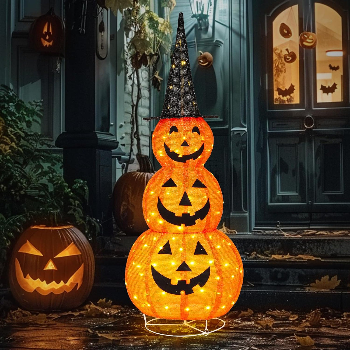 Décorations citrouilles pliables pour Halloween