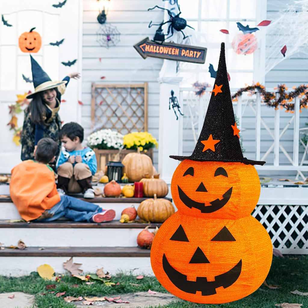 Décorations citrouilles pliables pour Halloween