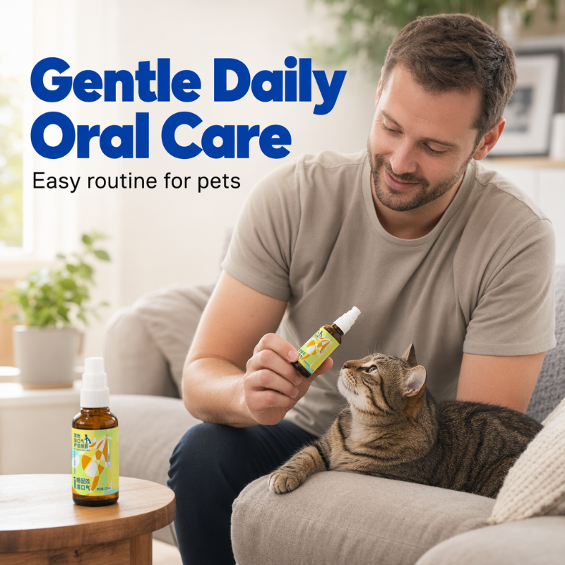 Vaporisateur haleine fraîche pour animaux