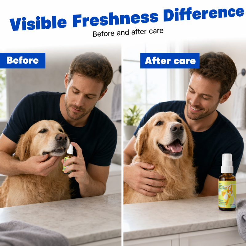 Vaporisateur haleine fraîche pour animaux