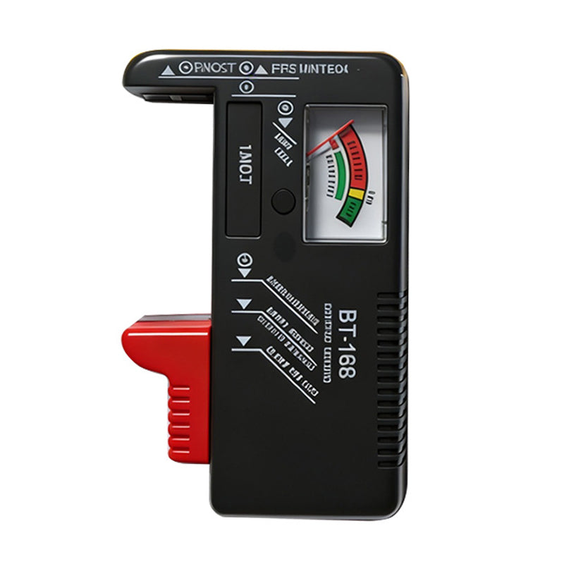 Testeur de batterie numérique 2026 – Grand écran LCD indiquant la puissance restante exacte. Compact et portable – testez avant de jeter !