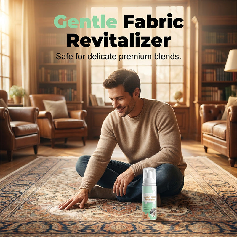 Détachant Mousse Moquette Sans Eau avec Serviette