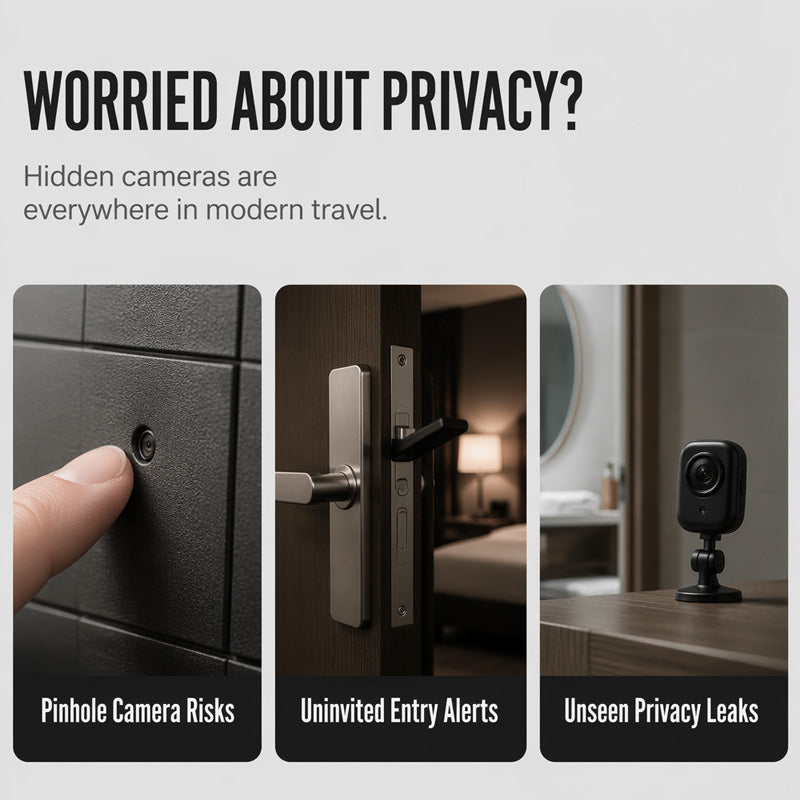 Détecteur intelligent de caméra infrarouge avec lampe de poche à LED