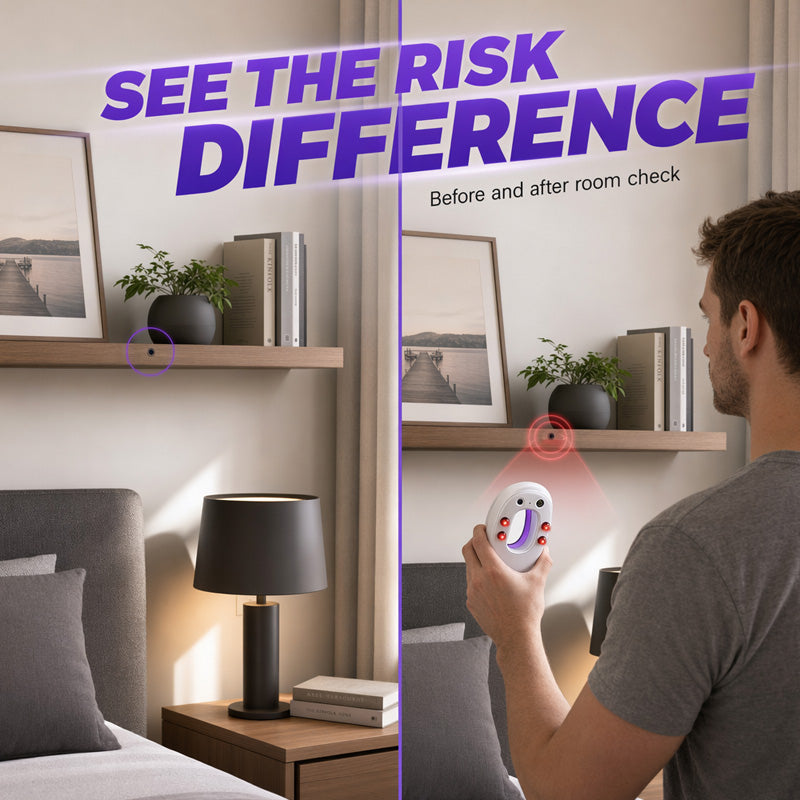 Détecteur intelligent de caméra infrarouge avec lampe de poche à LED