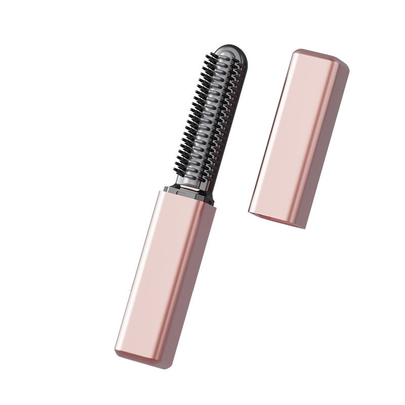 Coiffez vos cheveux en 3 secondes ! Créez des coiffures magnifiques partout et à tout moment. Mini peigne de coiffage sans fil et portable pour frange.