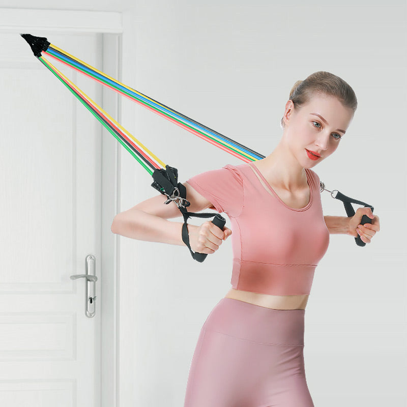 Ensemble de bandes de résistance ajustables – Sculptez votre corps de rêve, partout