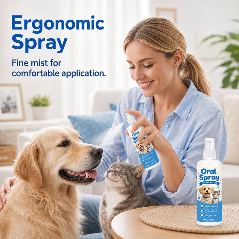 Spray nettoyant buccal pour animaux de compagnie 100ml