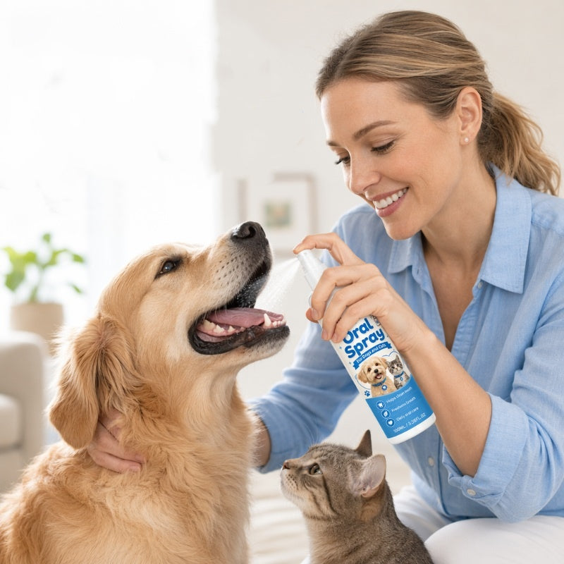 Spray nettoyant buccal pour animaux de compagnie 100ml