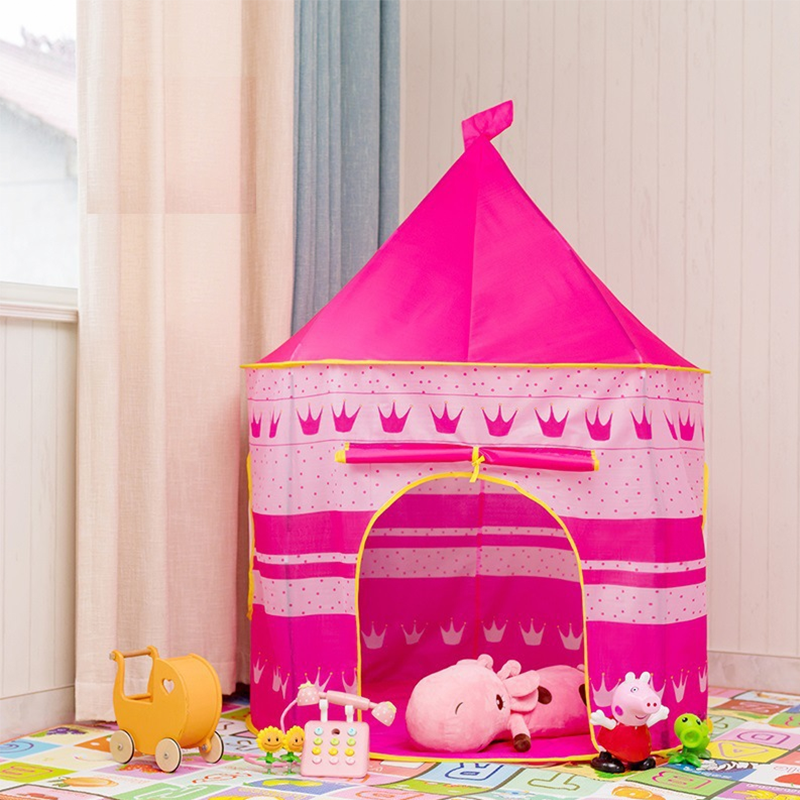 Tente de jeu pour enfants avec porte enroulable