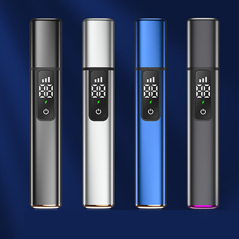Tondeuse électrique rechargeable pour poils de nez avec affichage numérique
