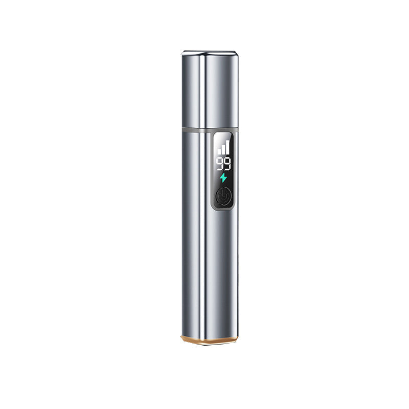 Tondeuse électrique rechargeable pour poils de nez avec affichage numérique