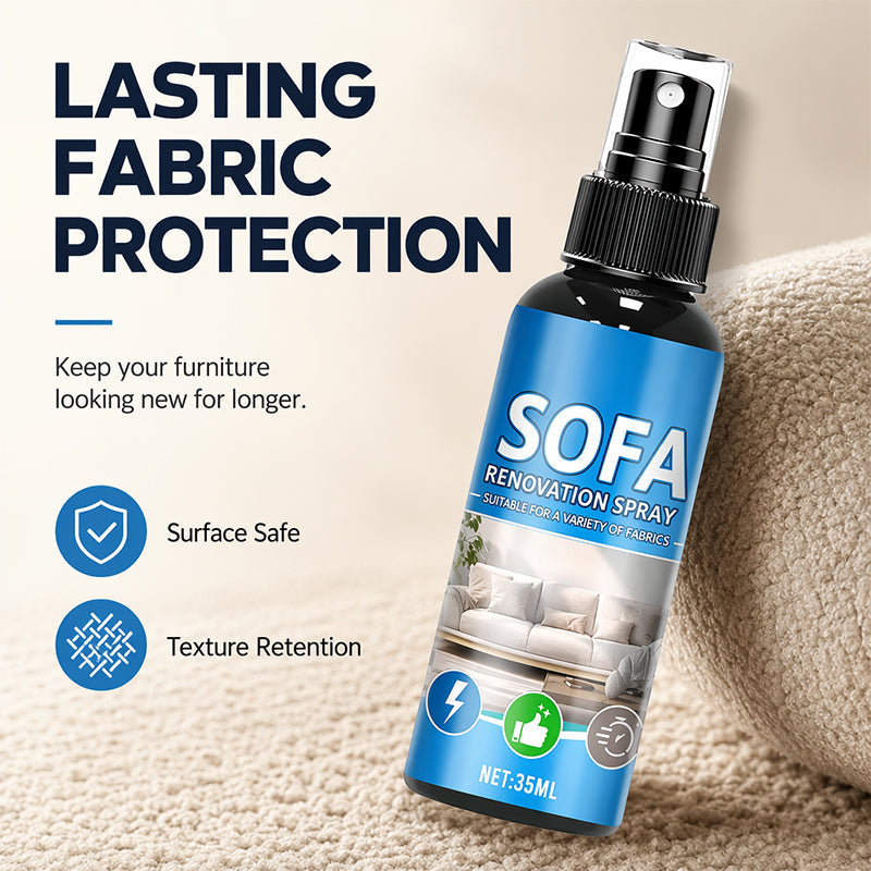 2026 Nettoyant Textile Sans Rinçage © – Il suffit de vaporiser et d'essuyer – sans eau, sans rinçage. Parfait pour les canapés, les tapis et les tissus d'ameublement – frais en quelques minutes !