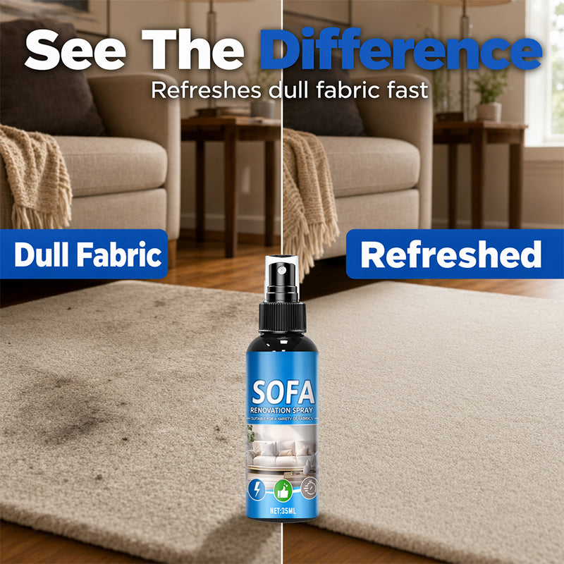 2026 Nettoyant Textile Sans Rinçage © – Il suffit de vaporiser et d'essuyer – sans eau, sans rinçage. Parfait pour les canapés, les tapis et les tissus d'ameublement – frais en quelques minutes !