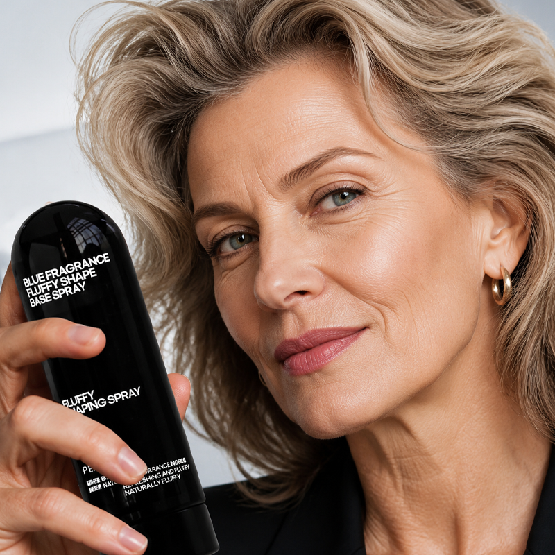 Spray Coiffant Volumisant Longue Durée à la Pêche pour une Tenue Toute la Journée