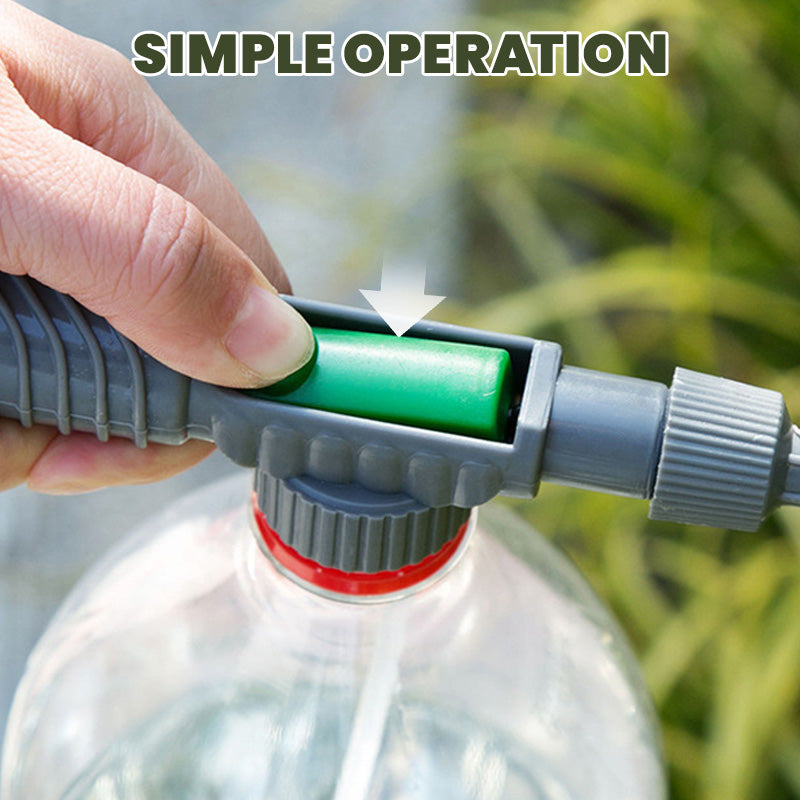 Pulvérisateur manuel pour bouteille avec buse réglable©\Outil de pulvérisation portable pour jardin, s'adapte aux bouteilles en plastique standard pour l'arrosage des plantes, la fertilisation et