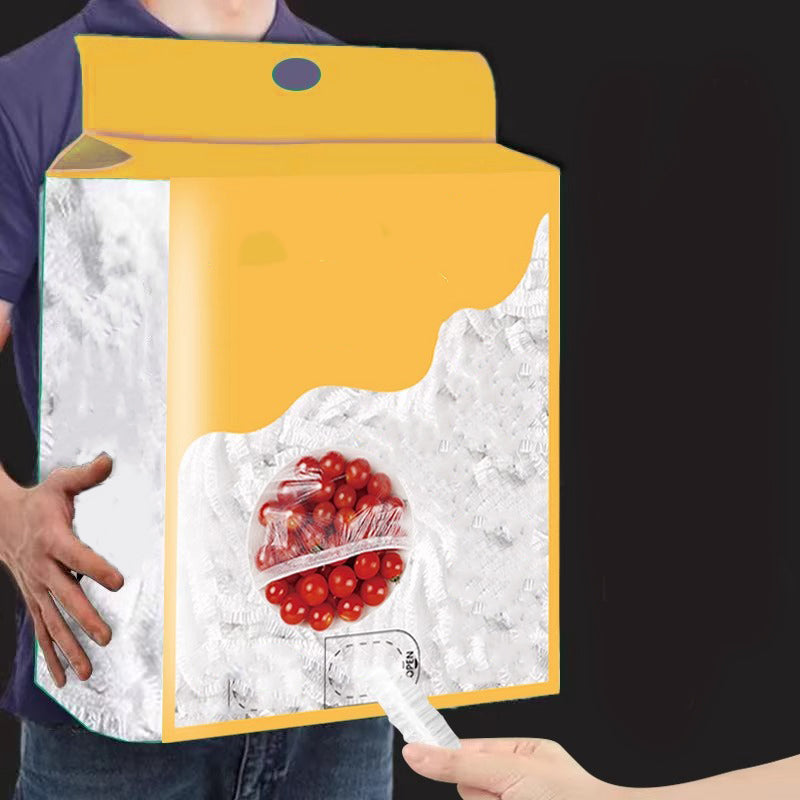 Nouveau couvercle jetable en matière élastique pour les aliments
