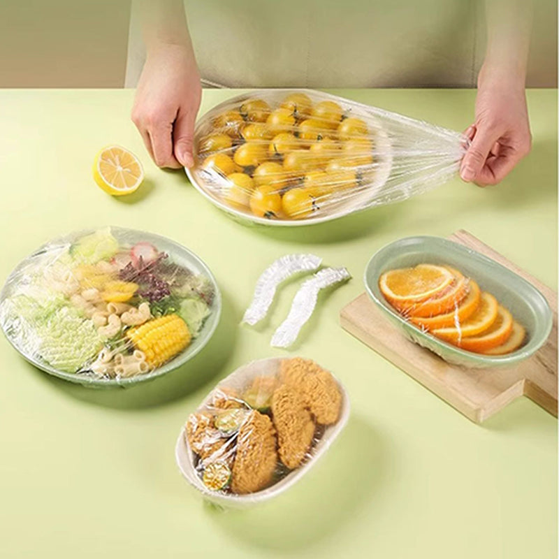 Nouveau couvercle jetable en matière élastique pour les aliments