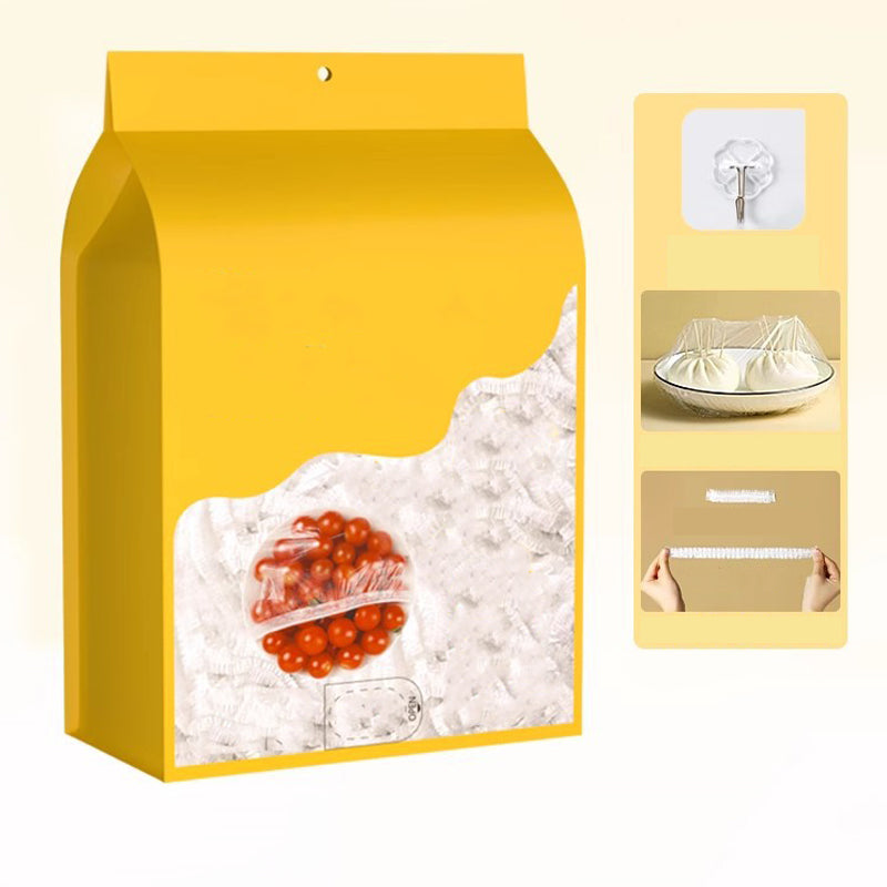 Nouveau couvercle jetable en matière élastique pour les aliments