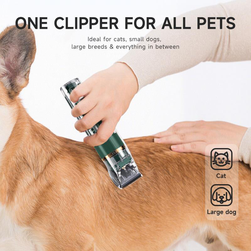 Toilettez en paix – La tondeuse ultra-silencieuse que même les animaux sensibles adorent !